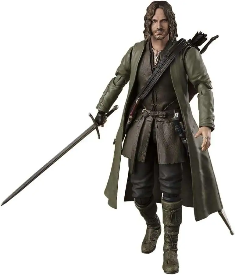 Tamashii Nations The Lord of the Rings: The Fellowship of the Ring S.H.Figuarts Aragorn 6.1-Inch Collectable Figure