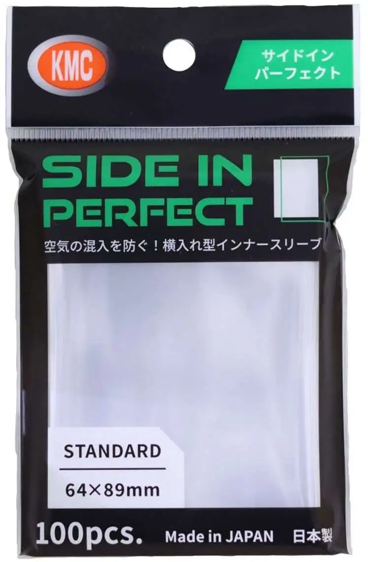 Card Supplies Side in Perfect Clear Standard Card Sleeves [100 Count]