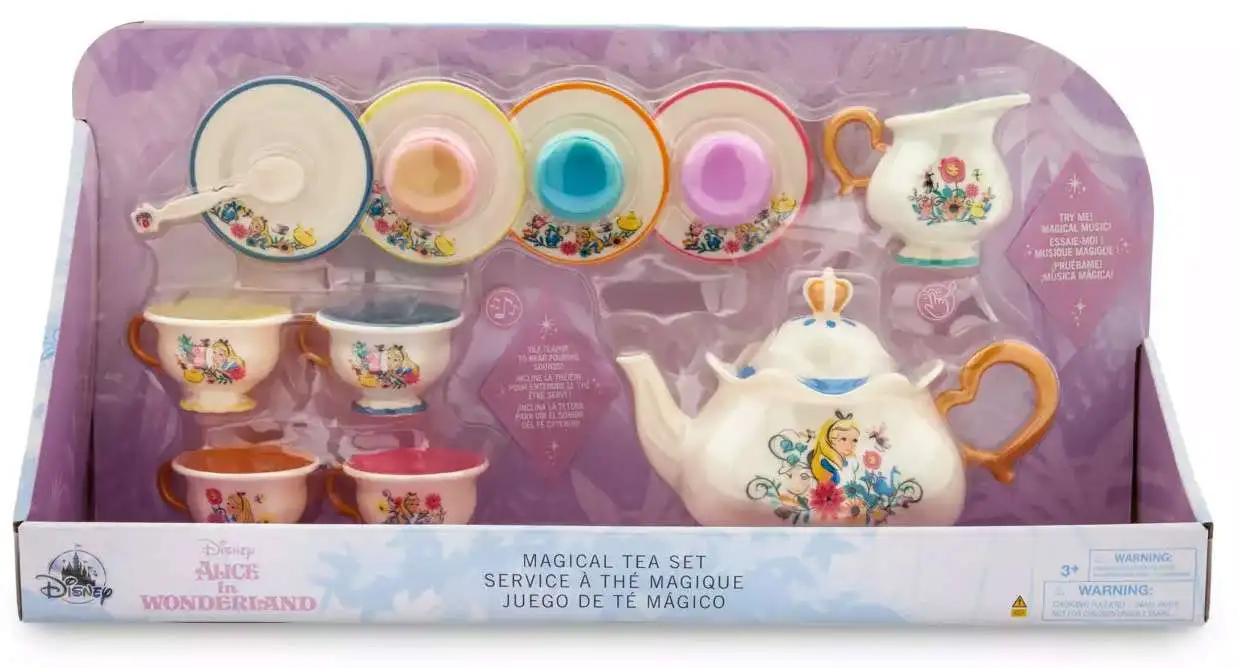 Disney Alice in Wonderland Teapot & Cup Set 70th anniversary Disney Store  LTD JP