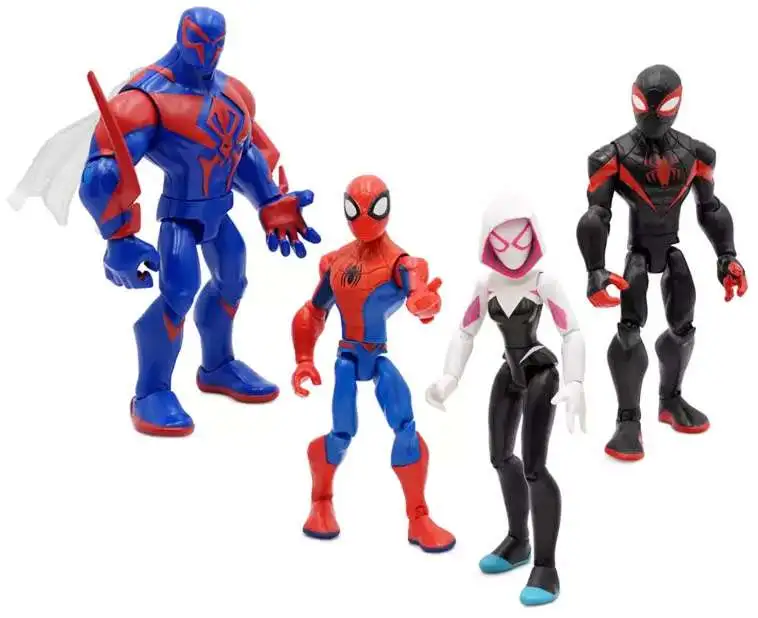 Disney Marvel Toybox Spider-Man, Ghost Spider, Miles Morales Spider-Man ...