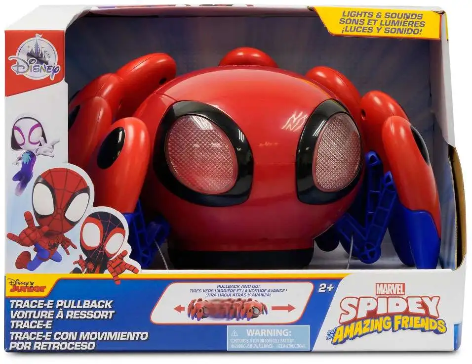 Marvel Spidey His Amazing Friends Trace-E Exclusive Pullback