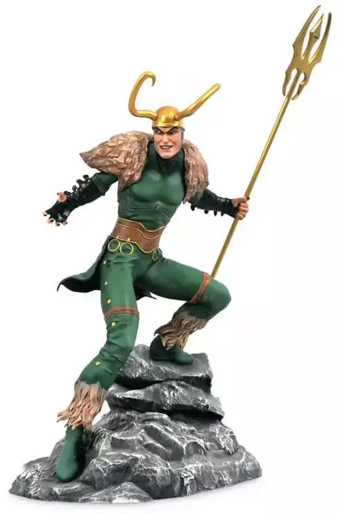 Marvel Gallery Diorama Loki Exclusive 10-Inch PVC Diorama