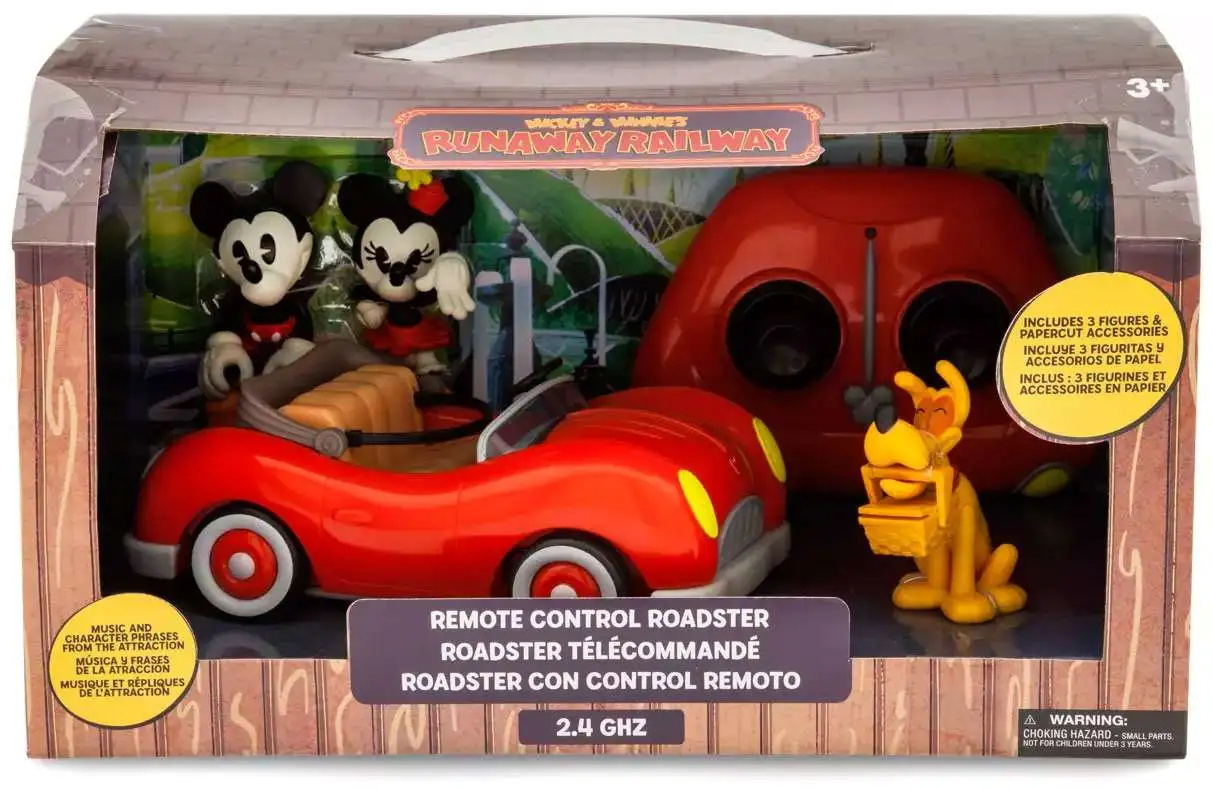 Coffret voiture télécommandée Mickey and Minnie's Runaway Railway DISNEY :  Comparateur, Avis, Prix