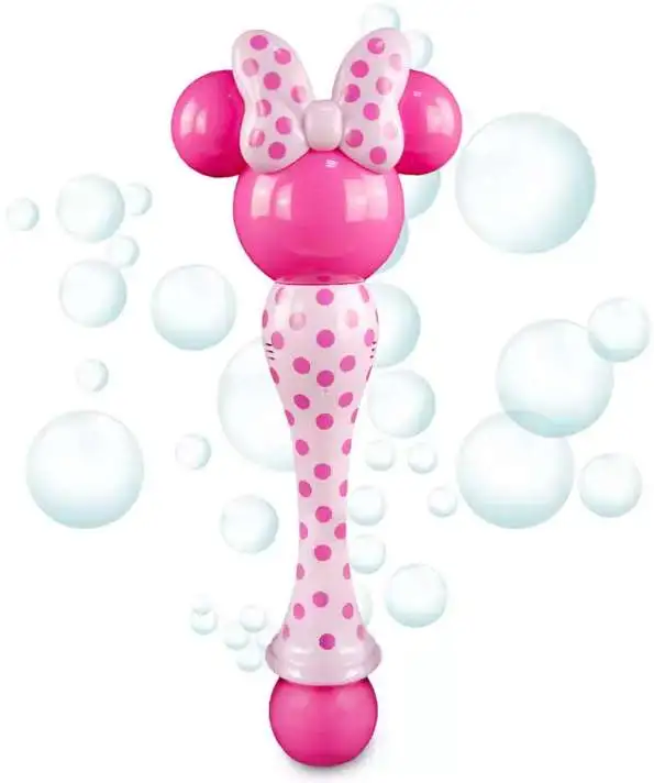 Disney Mickey Mouse Minnie Mouse Light-Up Exclusive Bubble Wand