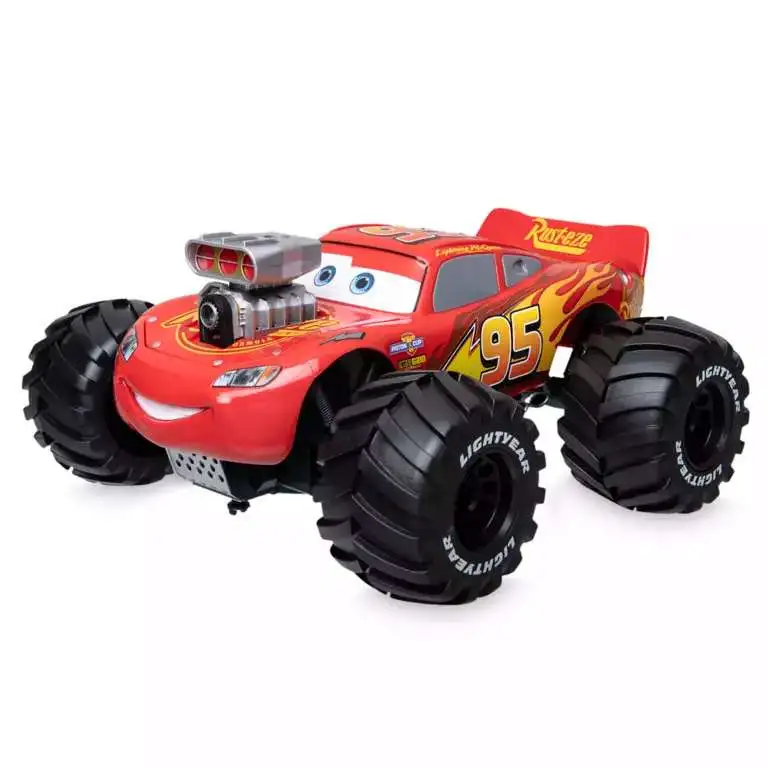 Disney Pixar Cars Build to Race Lightning McQueen RC Remote