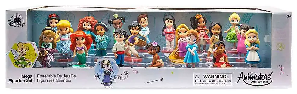 Disney 2019 Animators Collection Exclusive 20-Piece PVC Mega Figurine Playset [Damaged Package]