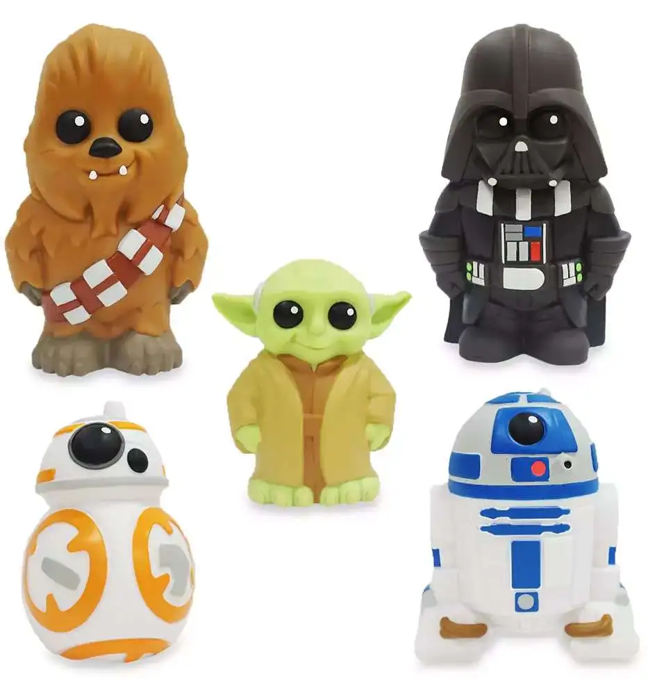 Disney Star Wars Darth Vader, Chewbacca, Yoda, R2-D2 BB-8