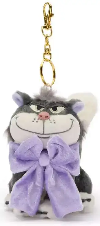 Disney Cinderella Lucifer Exclusive 5.25-Inch Plush Keychain Bag Charm