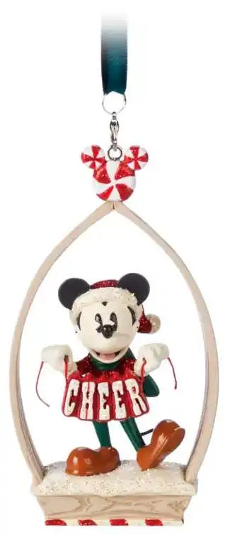Disney 2022 Holiday Minnie Mouse "Joy" Exclusive Sketchbook Ornament
