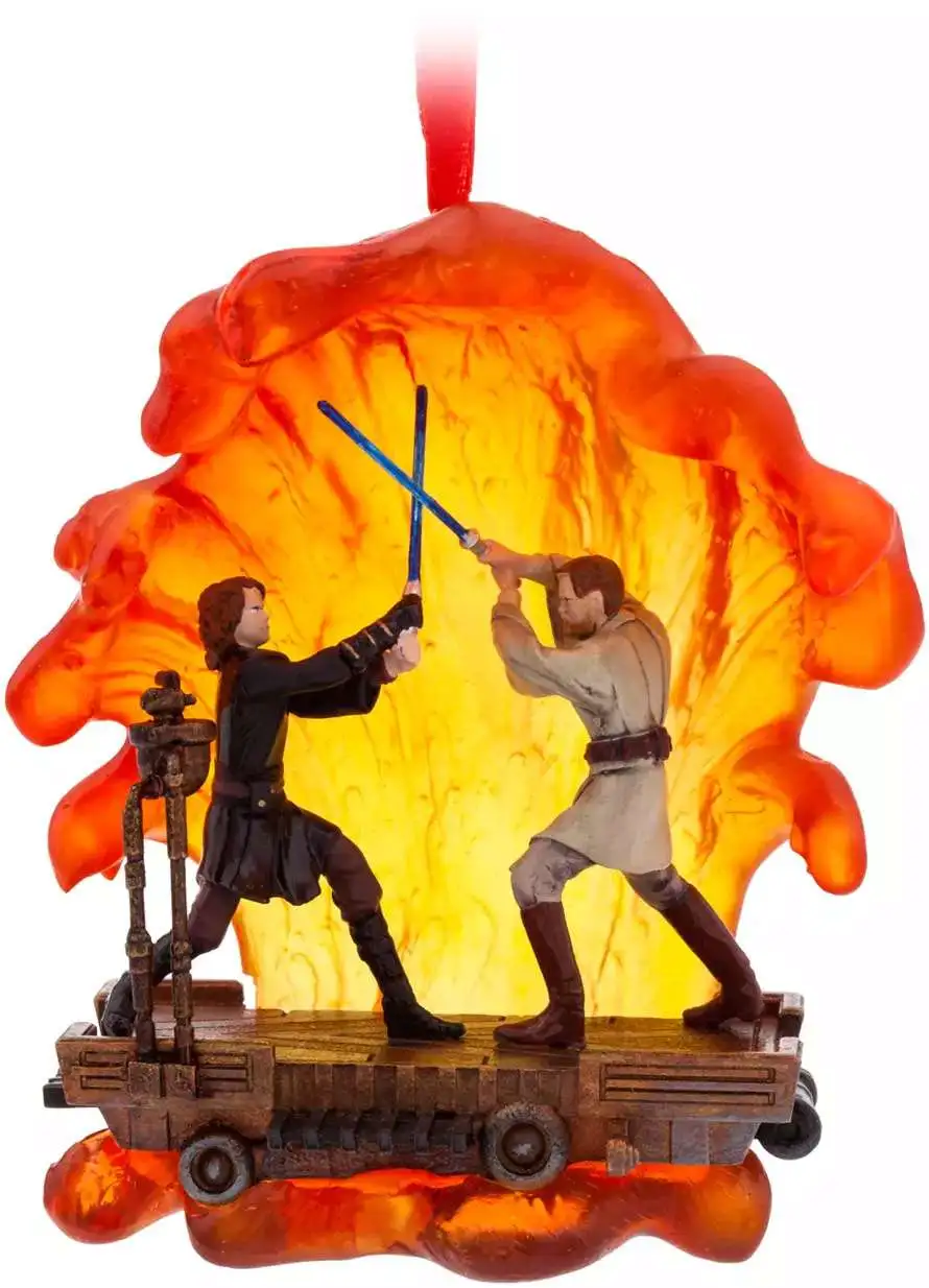 Disney Star Wars Revenge of the Sith Anakin Skywalker & Obi-Wan Kenobi Exclusive Sketchbook Ornament