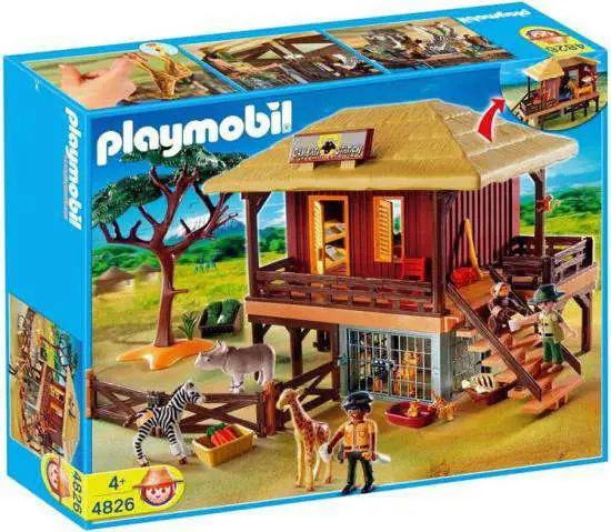 Playmobil Zoo Animal Clinic Wild Life Care Station Set 4826 - ToyWiz