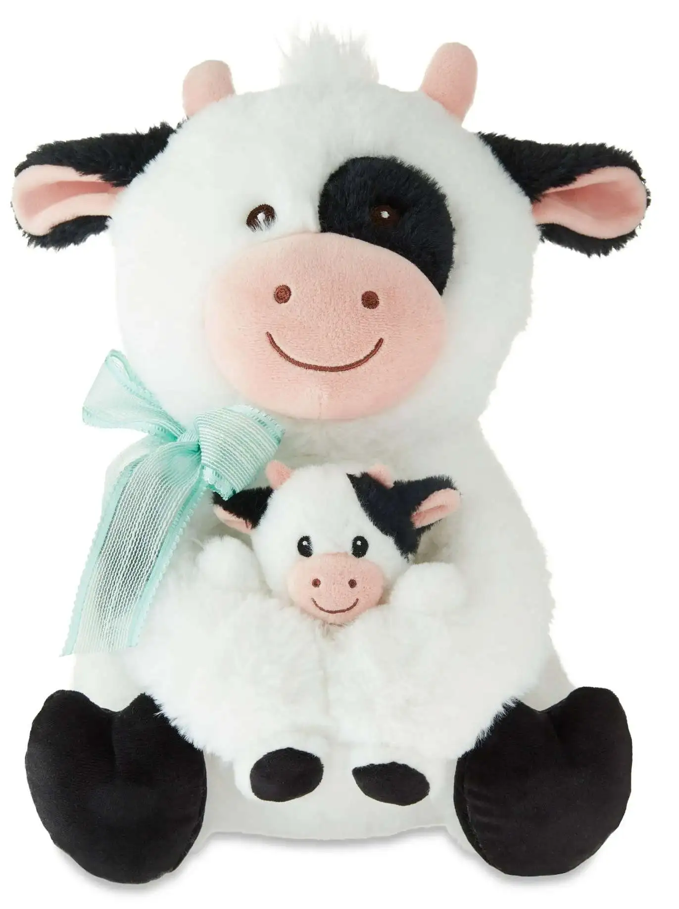 Way to Celebrate Mother's Day Mom & Me Cow Exclusive 13.5-Inch Plush