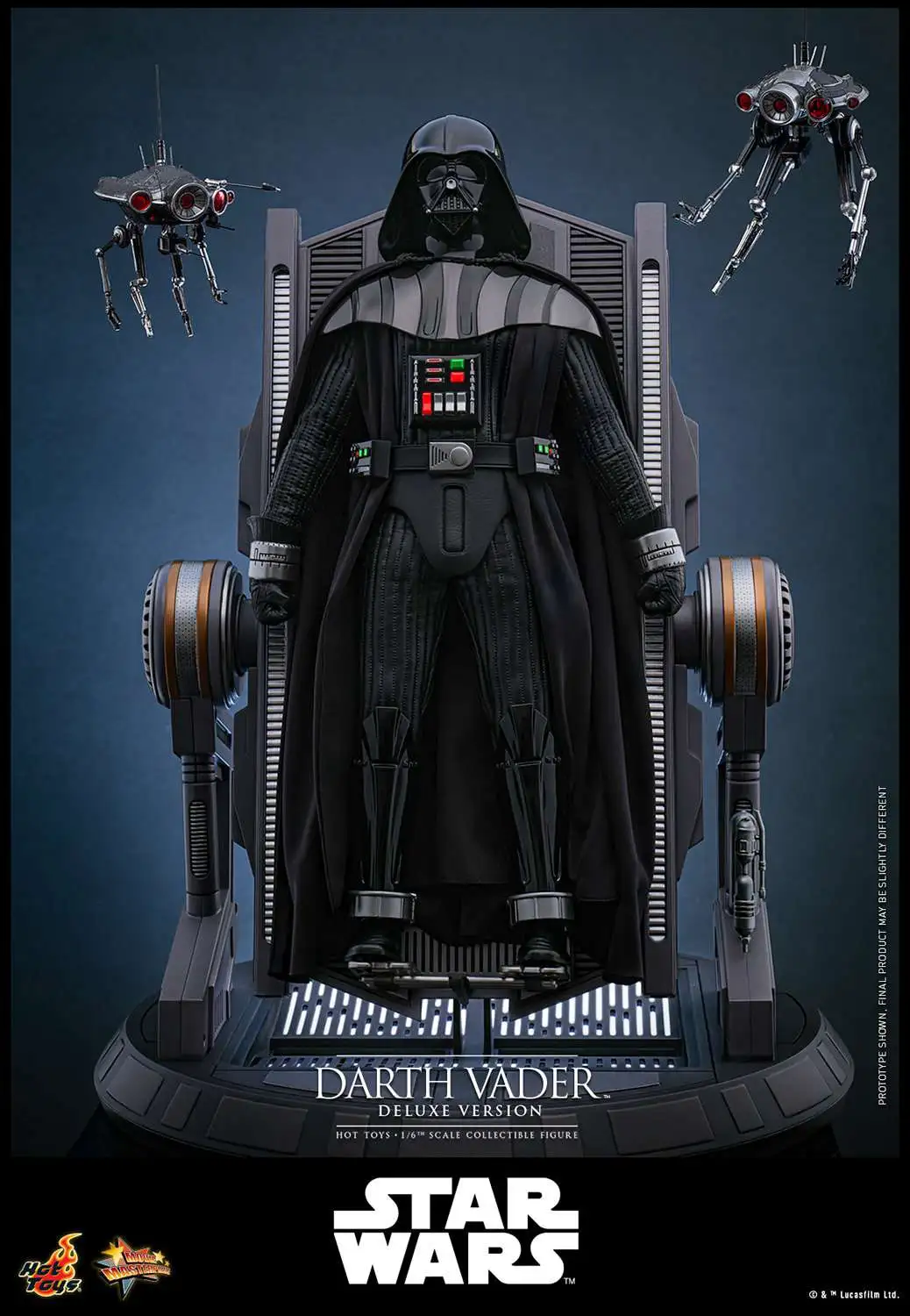 Star Wars Revenge of the Sith Darth Vader Collectible 1/6 Scale Figure [Deluxe Version] (Pre-Order ships January)