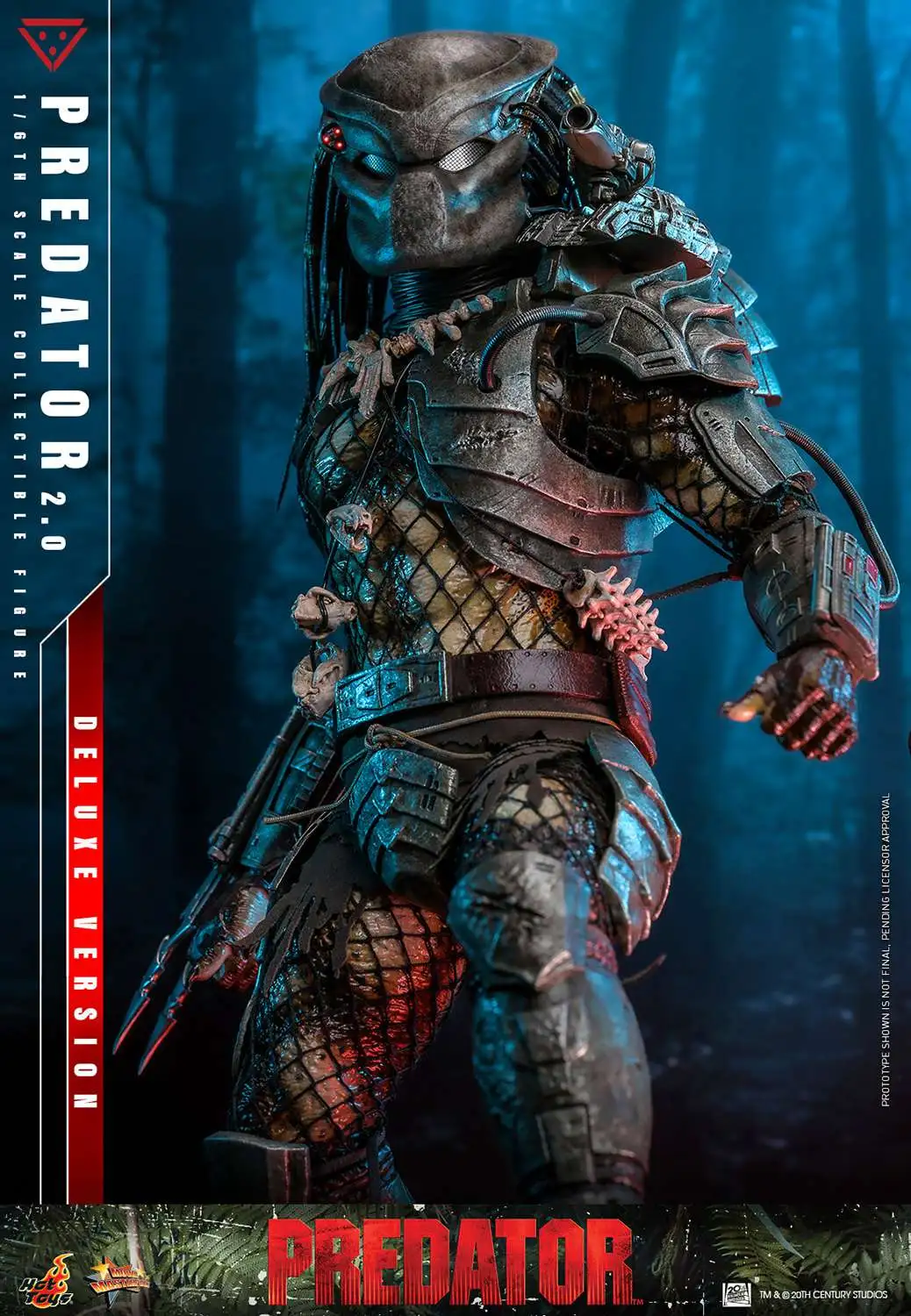 Movie Masterpiece Predator 2.0 1/6 Collectible 1/6 Scale Figure [Deluxe Version] (Pre-Order ships September)