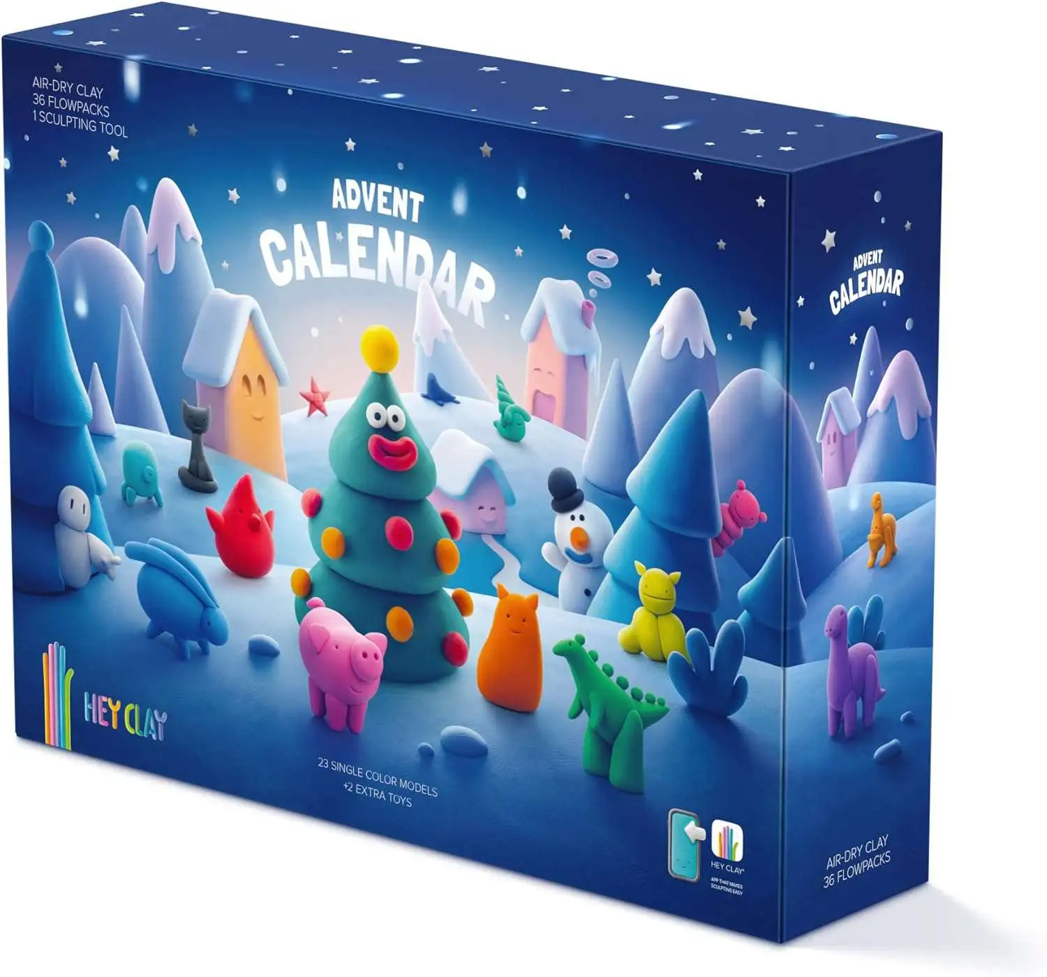 Hey Clay Advent Calendar Art Kit