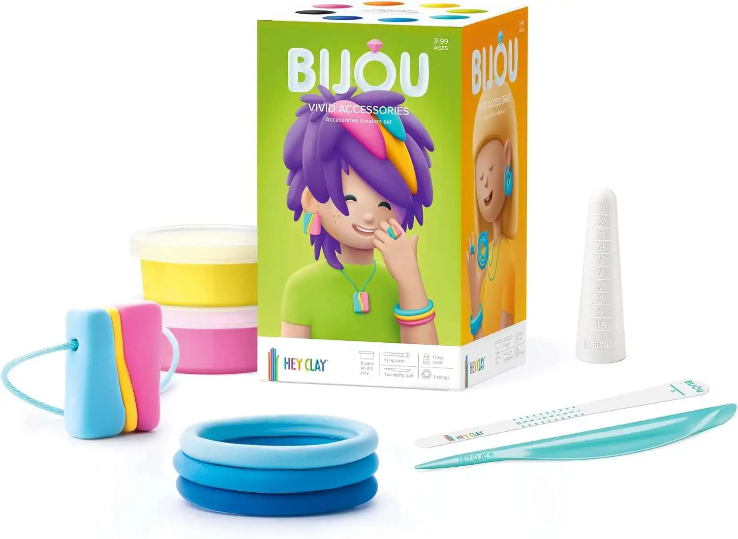 Hey Clay Bijou Vivid Accessories Art Kit