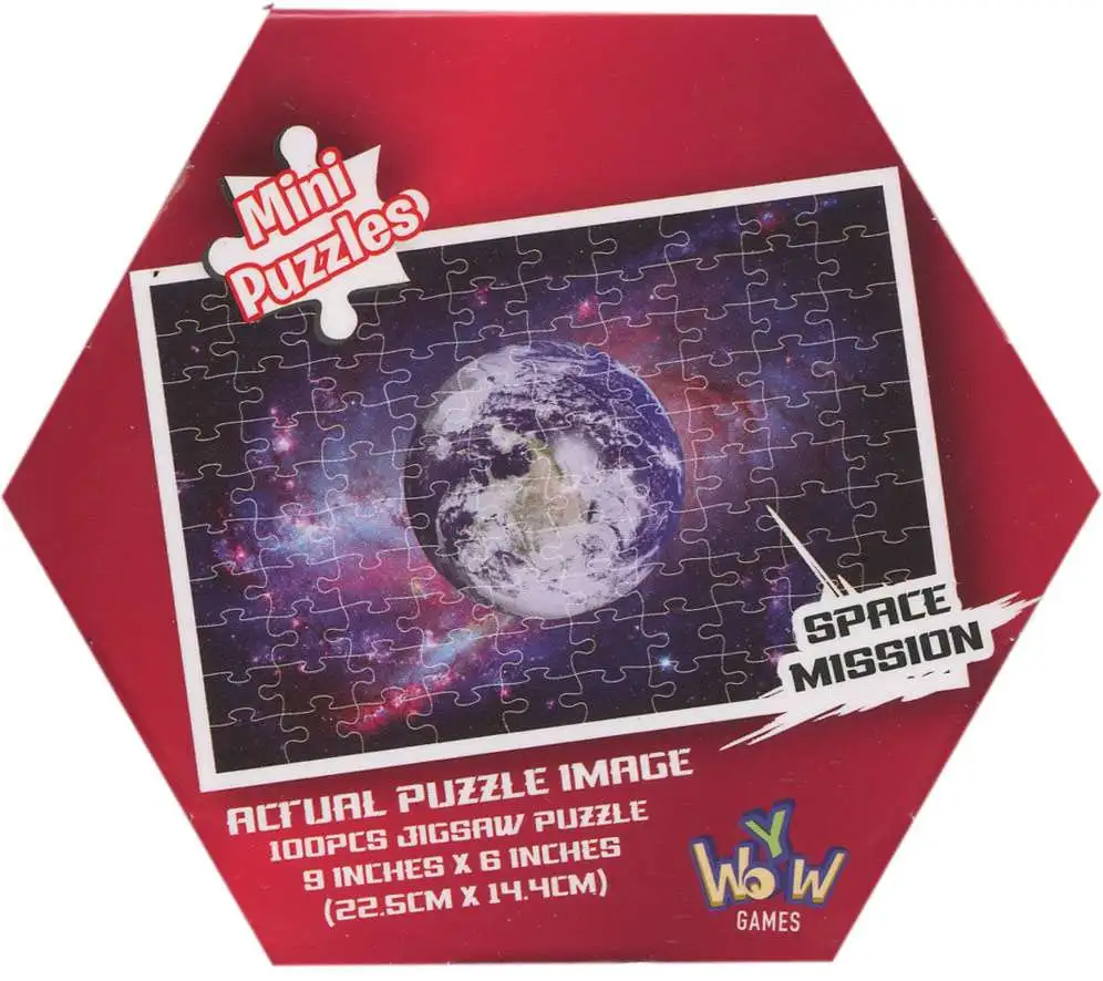 Mini Puzzles Space Mission Earth Mini Puzzle