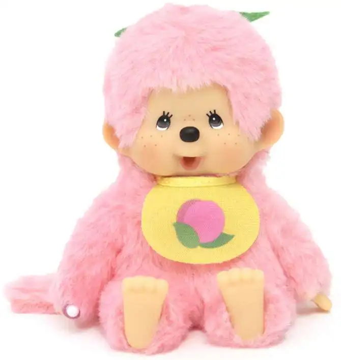 Monchhichi Fruit Colors Peach 5-Inch Plush