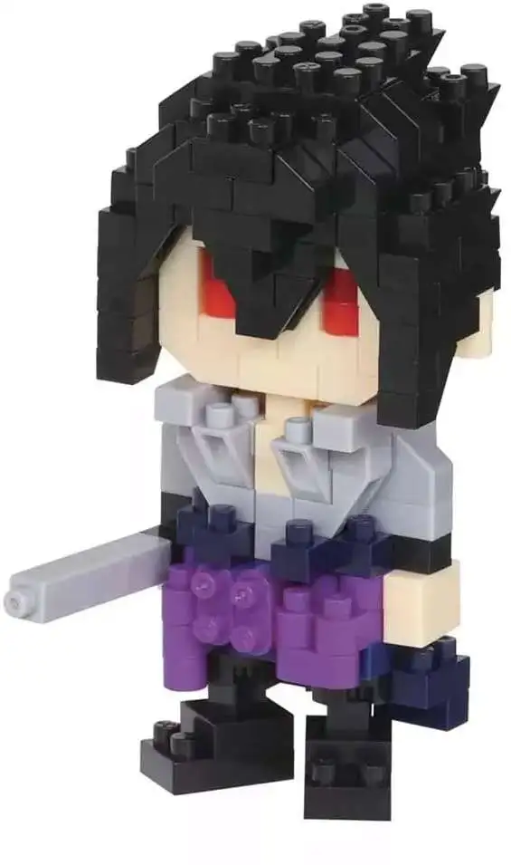 Nanoblock Naruto Shippuden Sasuke Uchiha Building Block Set NBCC 135