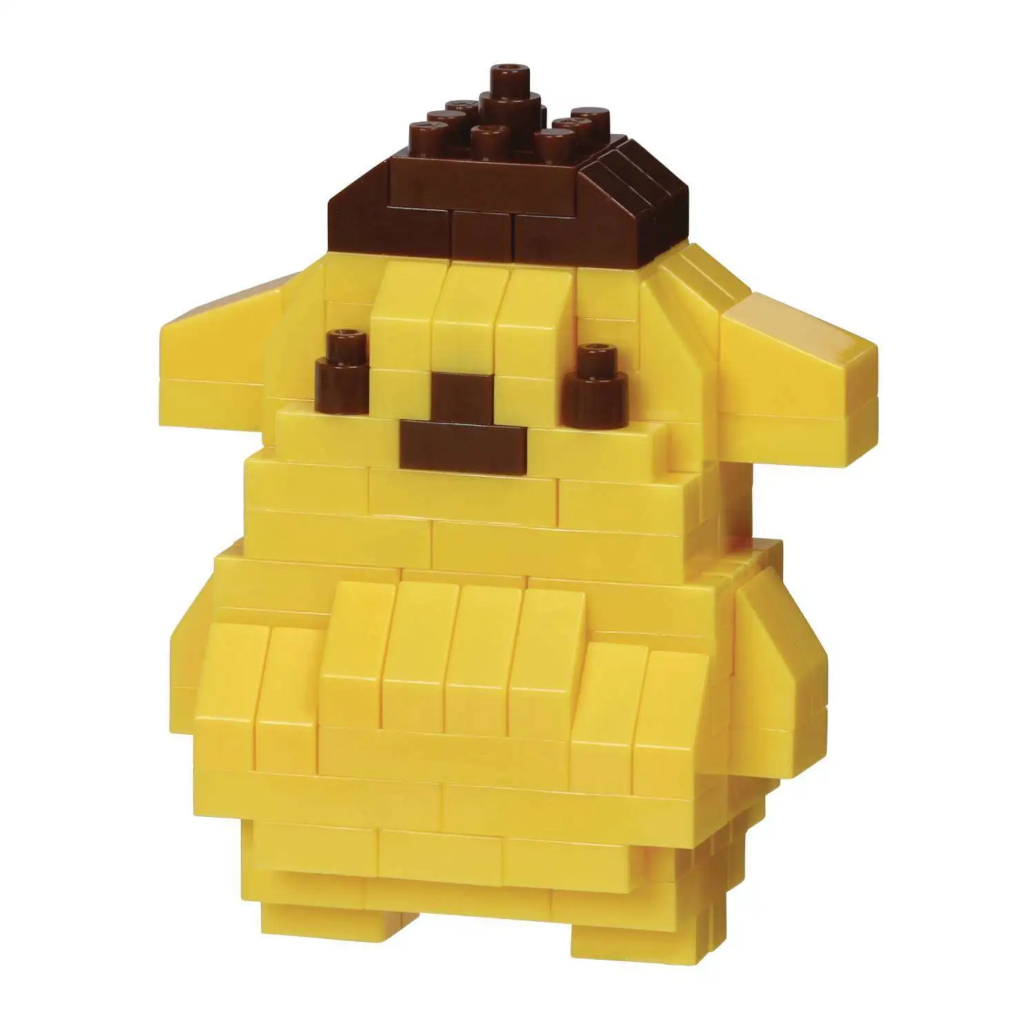 Sanrio Hello Kitty Nanoblock Character Collection Series Pompompurin 2.08-Inch Building Block Set [Version 2]