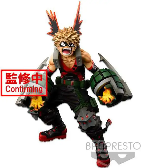 My Hero Academia Academy Super Master Stars Ktasuki Bakugo 9.4-Inch Collectible PVC Figure [Brush Version]