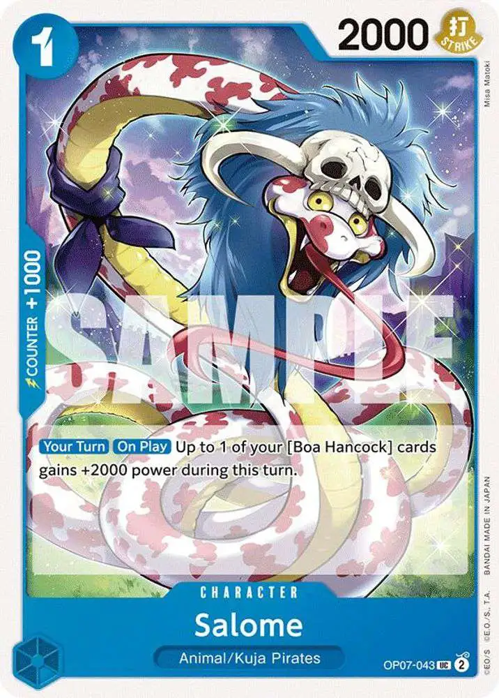 One Piece Trading Card Game 500 Years in the Future Uncommon Salome OP07-043