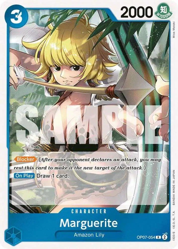 One Piece Trading Card Game 500 Years in the Future Single Card Rare  Marguerite OP07-054 - ToyWiz