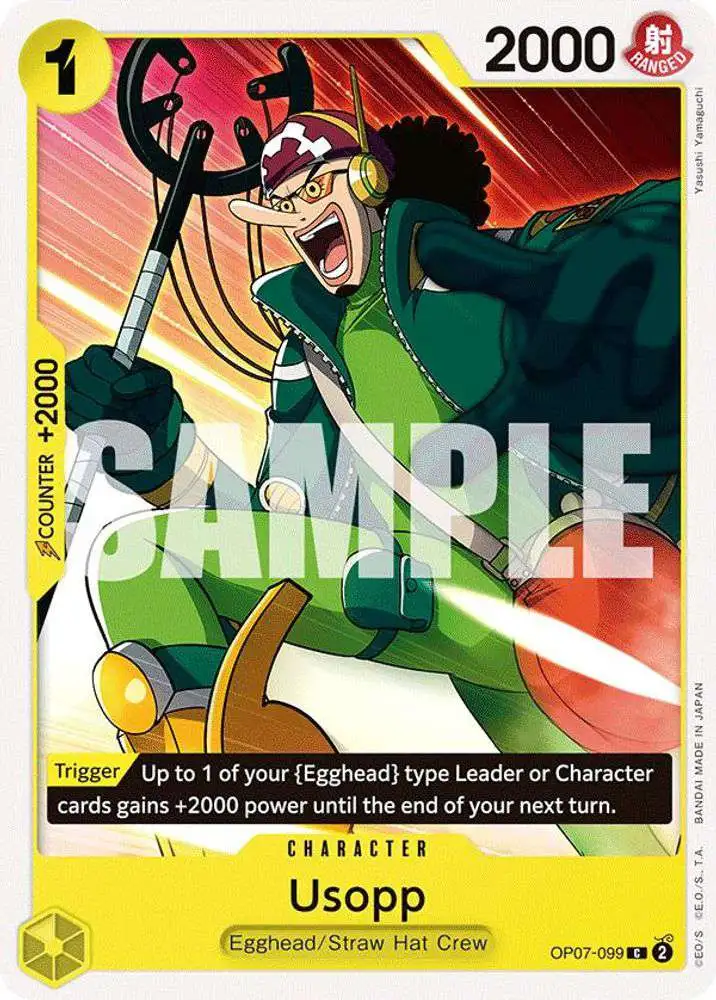 One Piece Trading Card Game 500 Years in the Future Common Usopp OP07-099