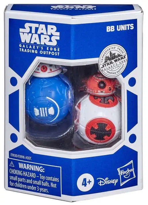 Star Wars Galaxy's Edge Trading Post BB Units Action Figure [Blue & Red / White]