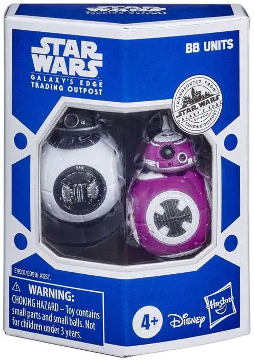 Star Wars Galaxy's Edge Trading Post BB Units Action Figure [Black / White & Purple]