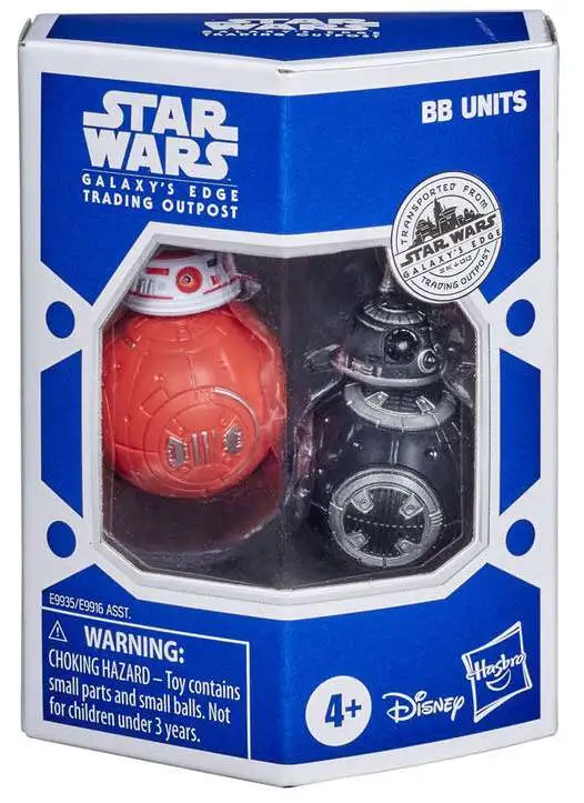 Star Wars Galaxy's Edge Trading Post BB Units Action Figure [Red & Black]