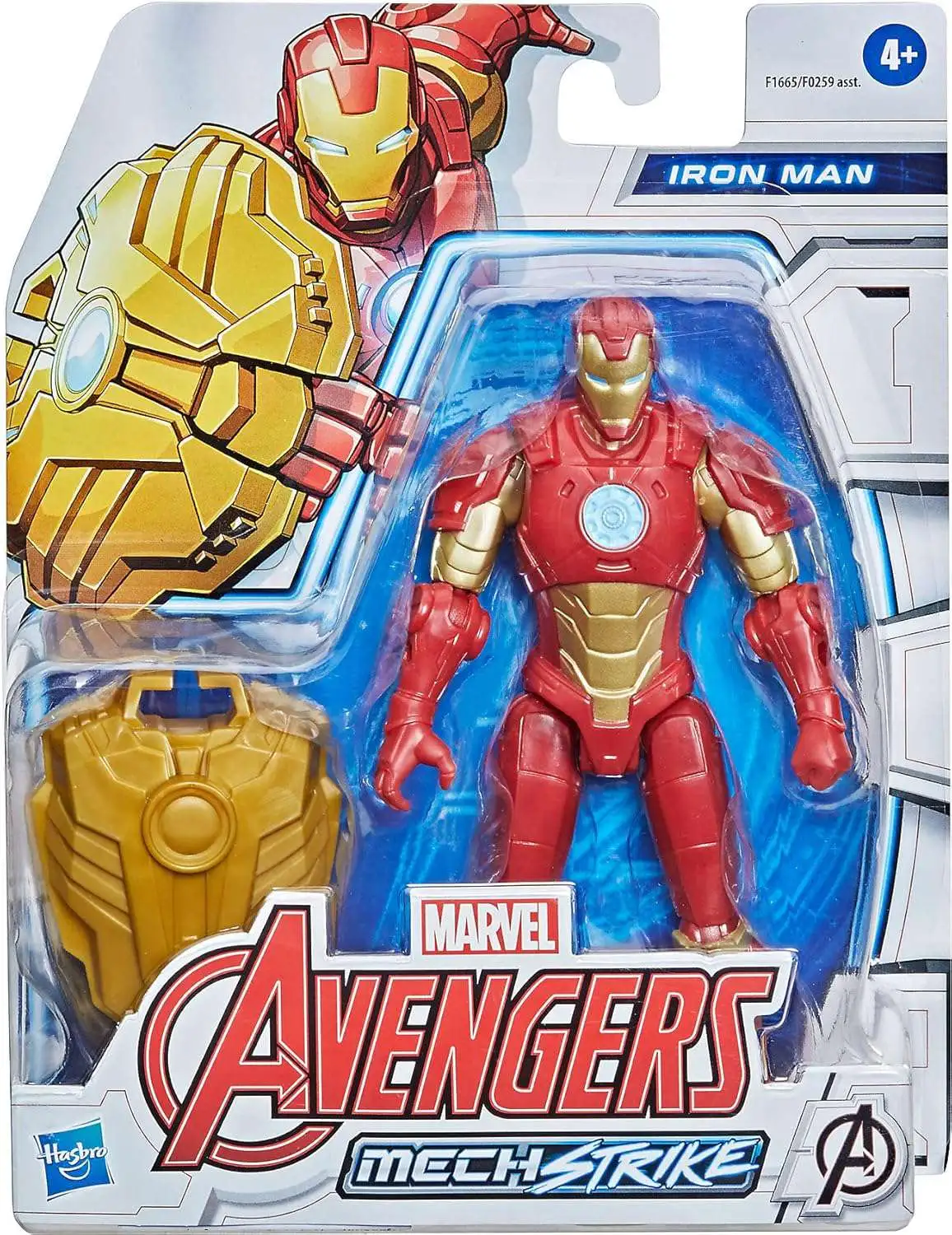 Marvel Avengers Mech Strike Iron Man Action Figure