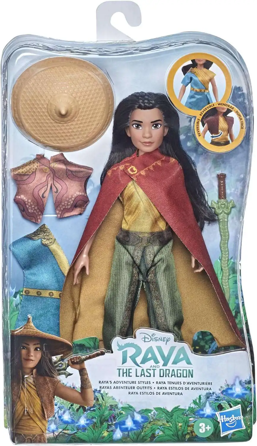 Disney Raya and the Last Dragon Raya's Adventure Styles Doll