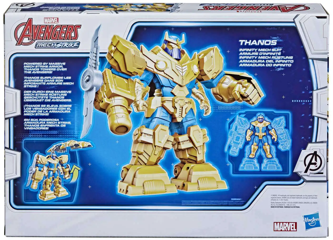 Marvel Avengers Mech Strike Thanos Action Figure [Infinity Mech Suit]