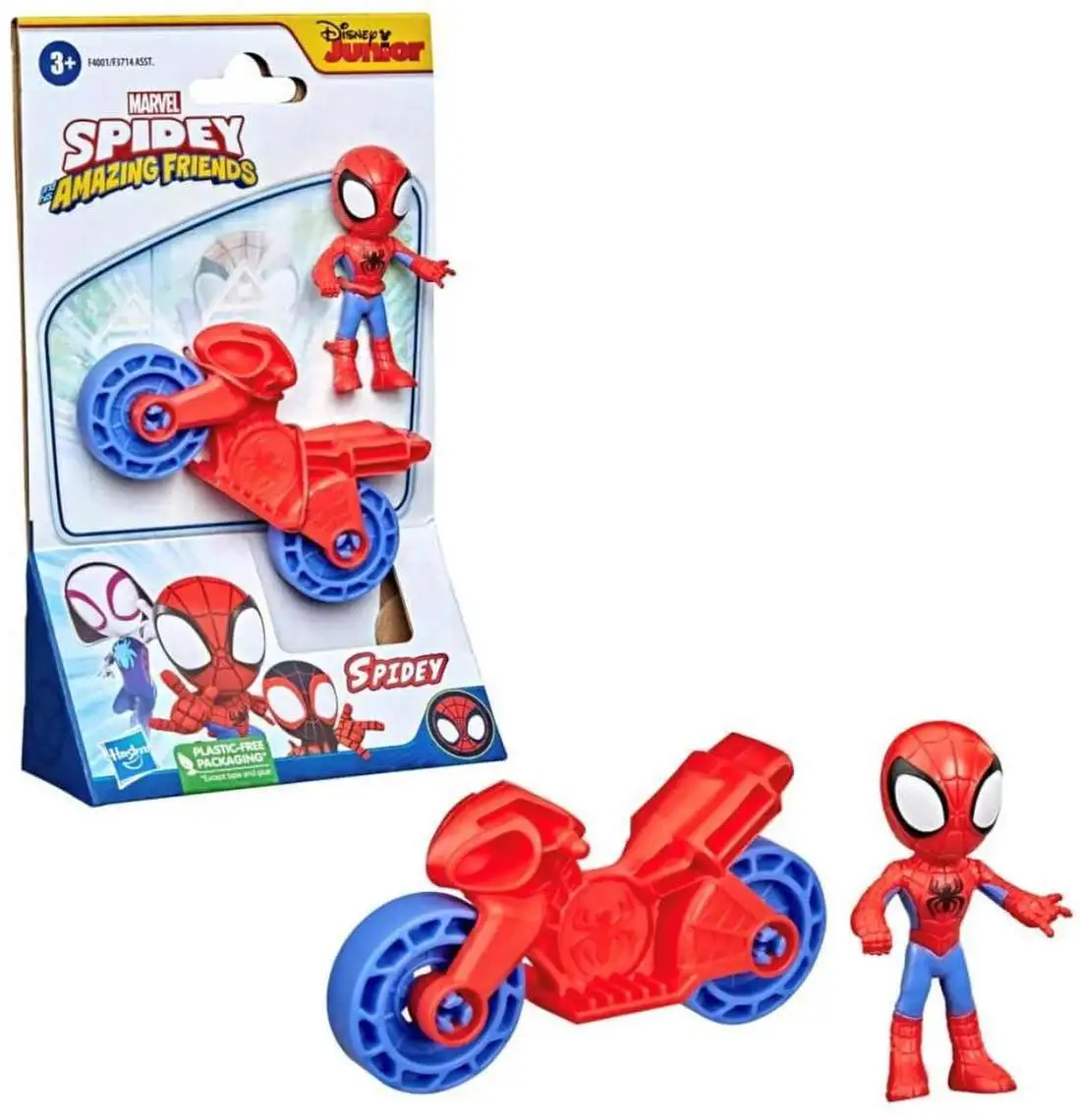 Marvel Spidey & His Amazing Friends Spidey 2.5-Inch Vehicle & Figure