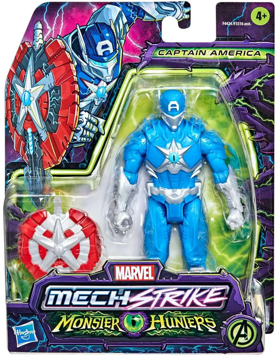  Hasbro Marvel Avengers Mech Strike Monster Hunters