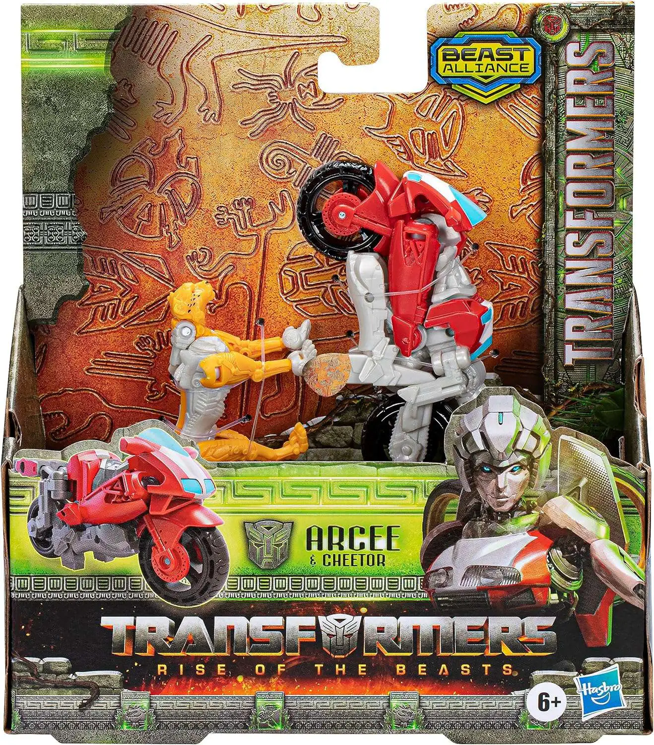 Transformers: Rise of the Beasts Beast Alliance Beast Combiners 2-Pack Arcee  & Silverfang