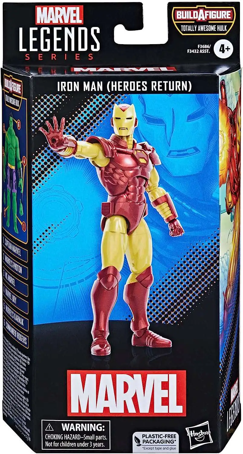 Marvel Marvel Legends Totally Awesome Hulk Series Iron Man