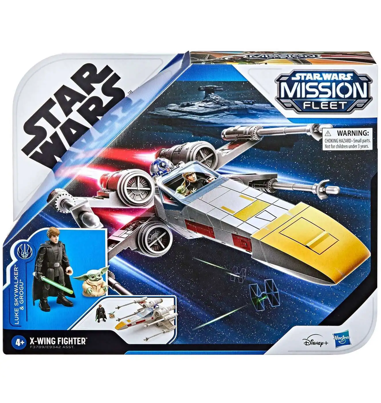 Star Wars Mission Fleet Luke Skywalker Grogu with X-Wing Fighter 2.5  Vehicle Action Figure Hasbro ToyWiz