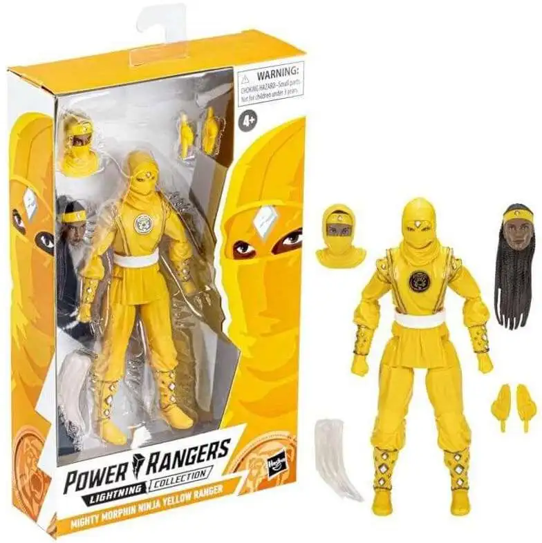 Power Rangers - Mighty Morphin Ninja Yellow cheapest Ranger Lightning Collection