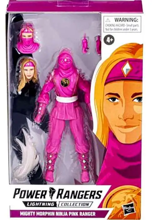 Power Rangers Mighty Morphin Lightning Collection Ninja Pink Ranger Exclusive Action Figure [Kat]