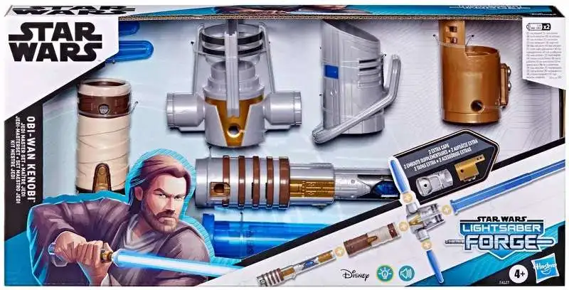 Star Wars Lightsaber Forge Obi-Wan Kenobi Exclusive Jedi Master Set