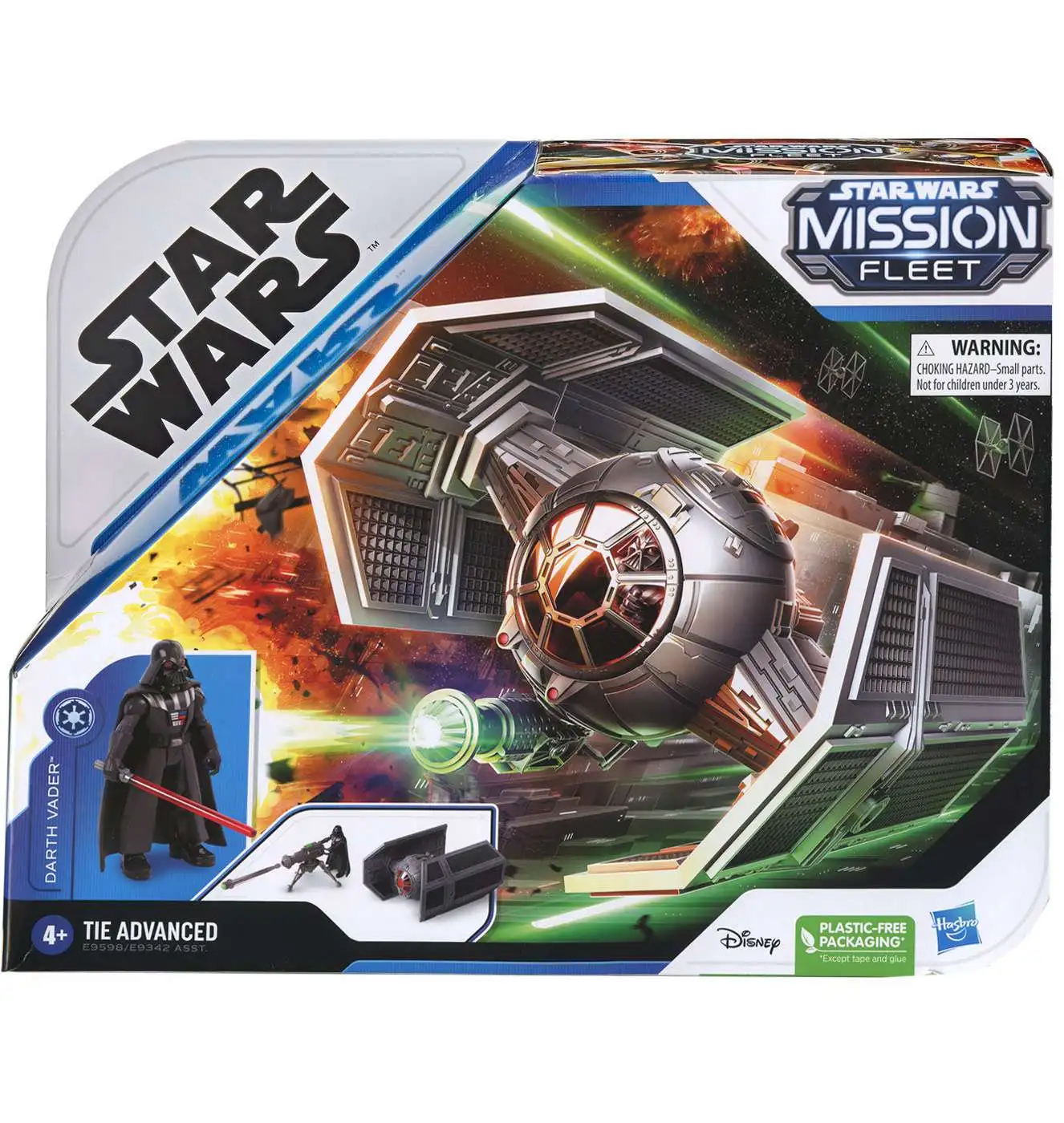 Star Wars Mission Fleet Darth Vader TIE Advanced 2.5 Vehicle