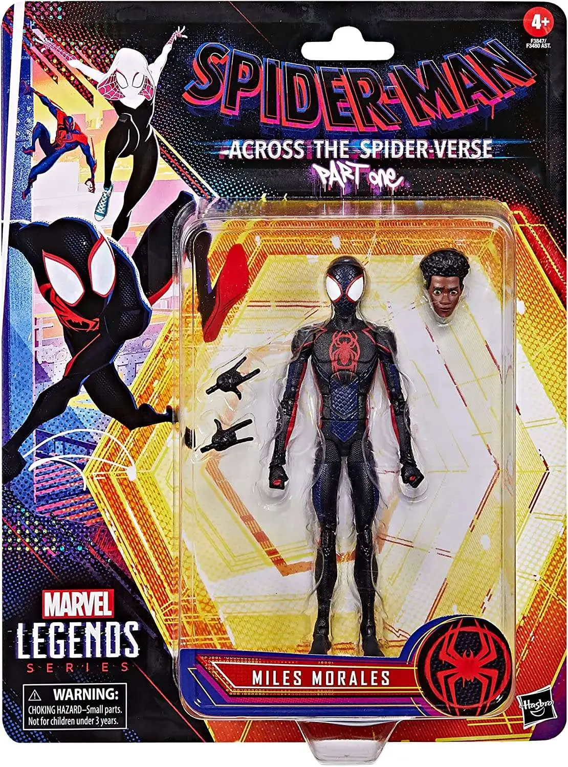  Marvel Spider-Man 6-inch Legends Series Ultimate Spider-Men:  Miles Morales : Toys & Games