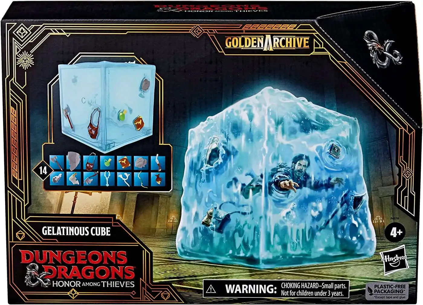 Dungeons & Dragons Honor Among Thieves Golden Archive Gelatinous Cube Playset