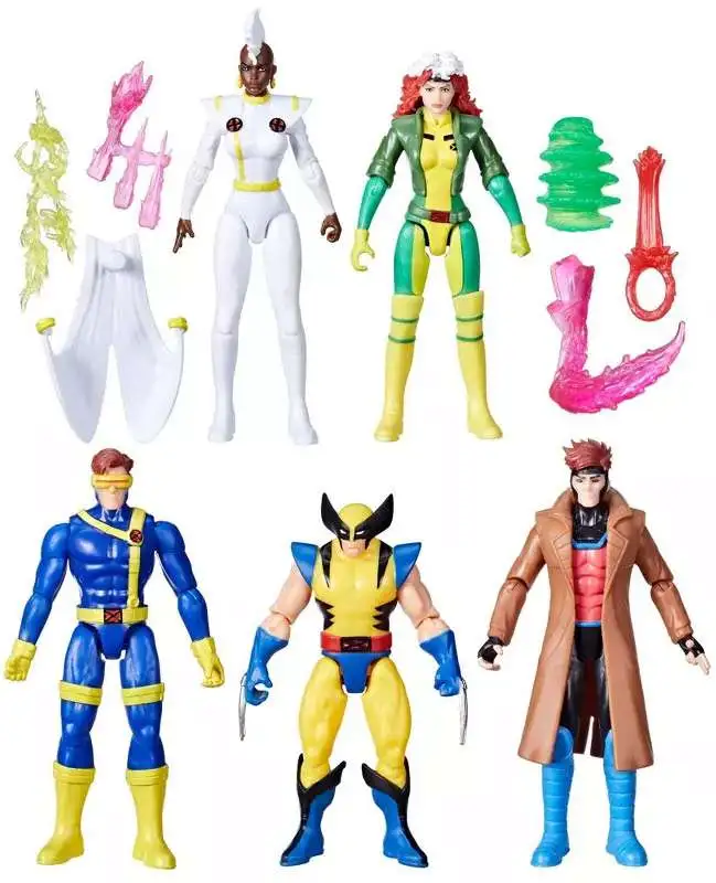 Marvel X-Men 97 Storm, Rogue, Cyclops, Wolverine Gambit Exclusive 4 ...