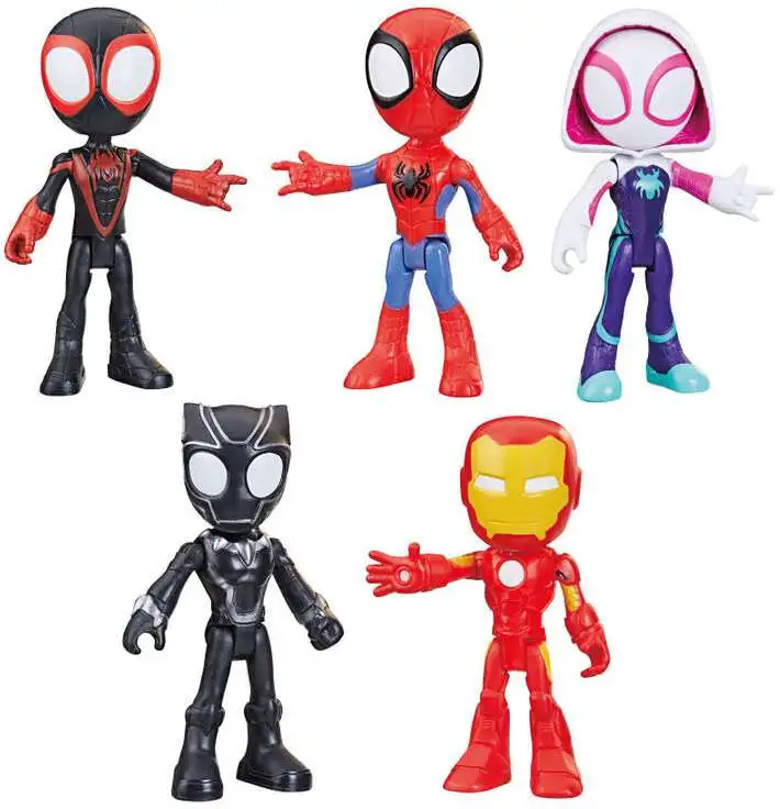 Marvel Spidey His Amazing Friends Hero Collection 4 Action Figure 5 ...