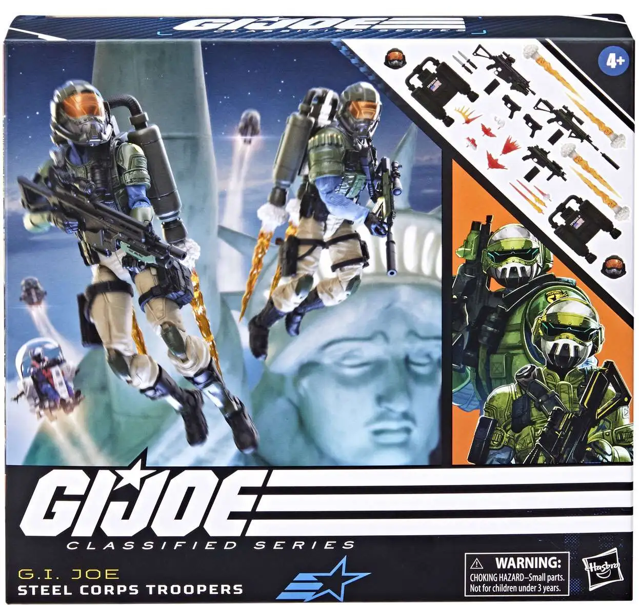 Gi Joe Classified Series Steel Corps Troopers Action Figure 2-Pack