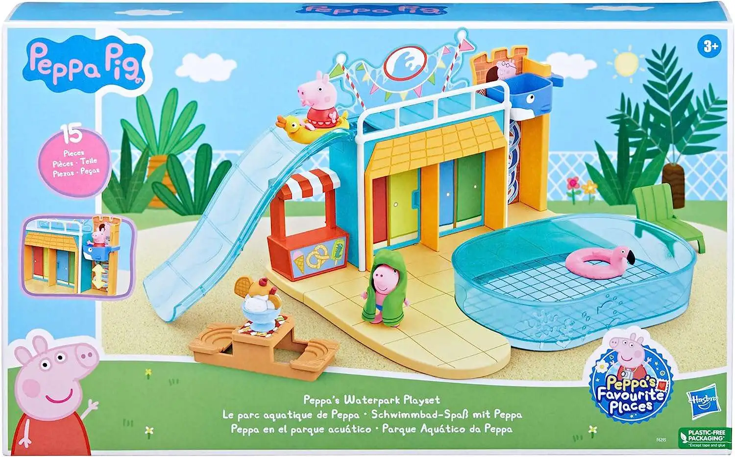 Peppa Pig Peppa's Favourite Places Peppa's Waterpark Playset