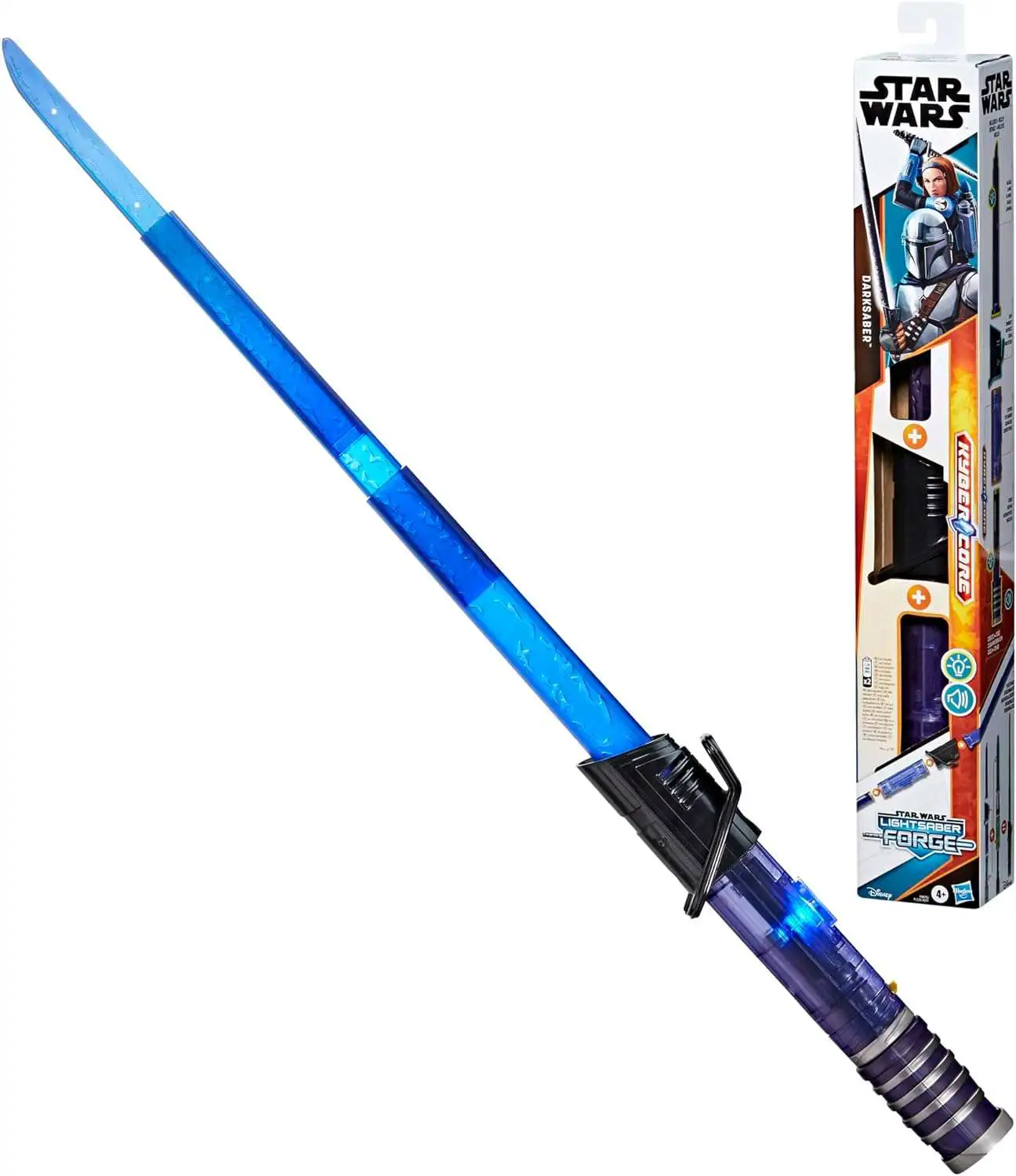 Star Wars Lightsaber Forge Kyber Core Darksaber Electronic Lightsaber